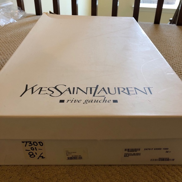 YSL Tribute 105 Platform Boot - Picture 9 of 9